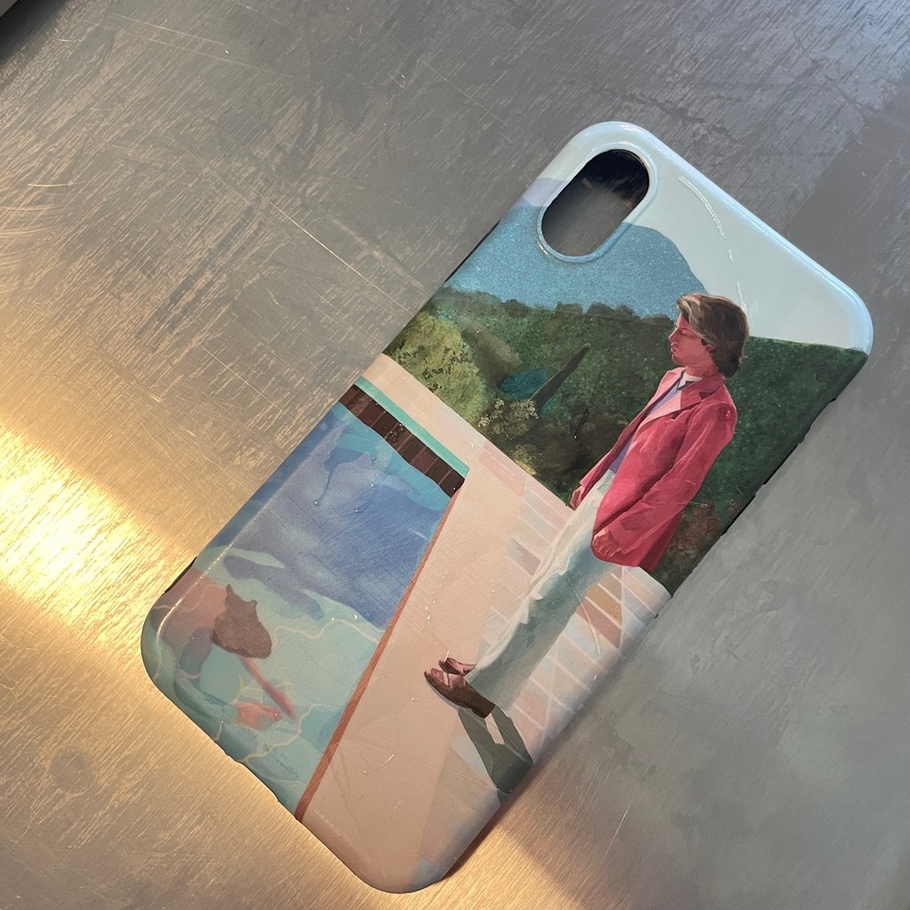 iPhone XS/X David Hockney Case